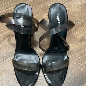 Clear Tinted Arianna Heel